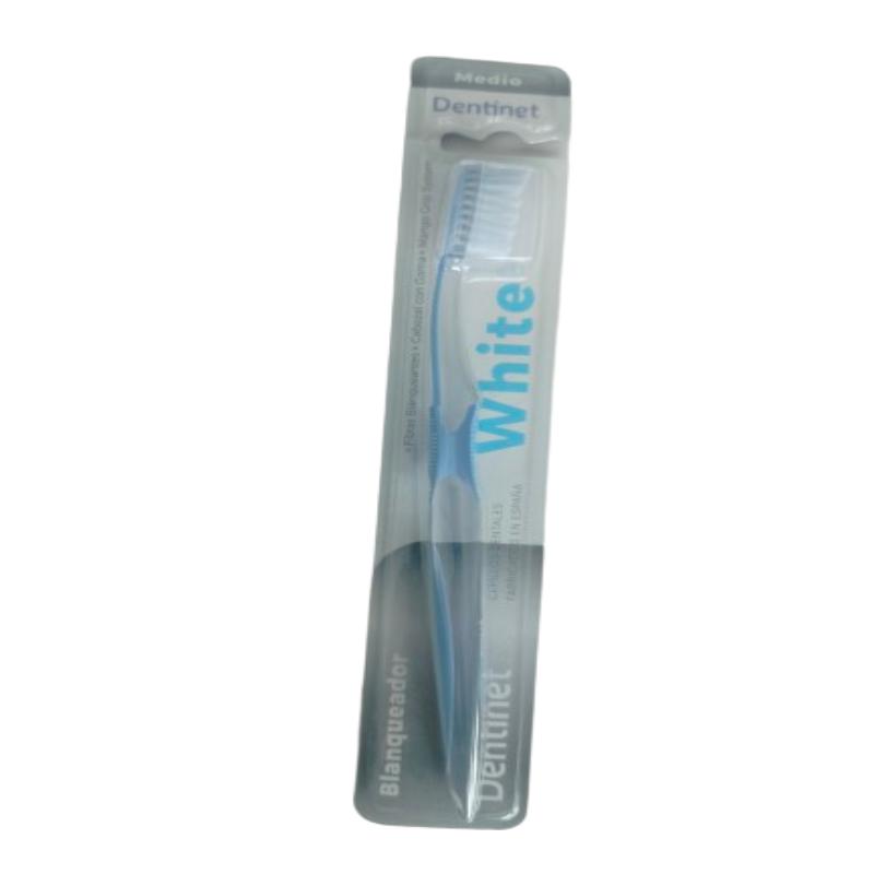 CEPILLO DENTAL DENTINET WHITE MEDIO UD