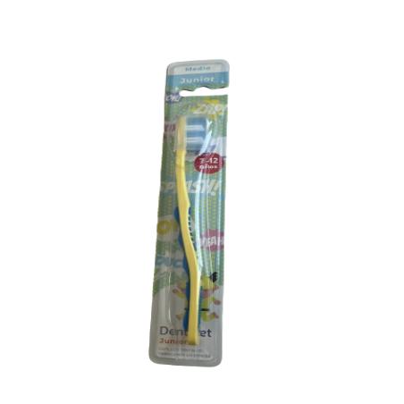 CEPILLO DENTAL DENTINET JUNIOR 7-12 AÑOS MEDIO UD