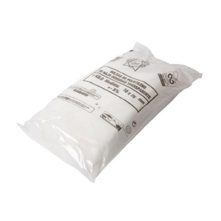 BOLSA MERCADO TRANSP.10X20 PAQUETE 1 KG.
