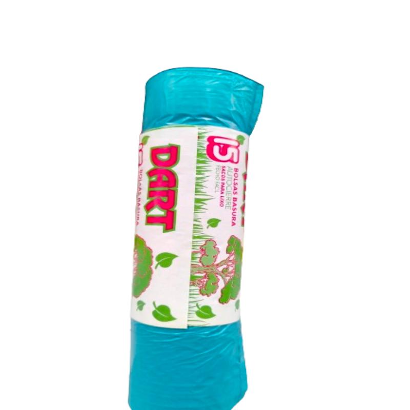 B/BASURA 55X55 AUTOCIERRE DART/GENIAL B/15 UD