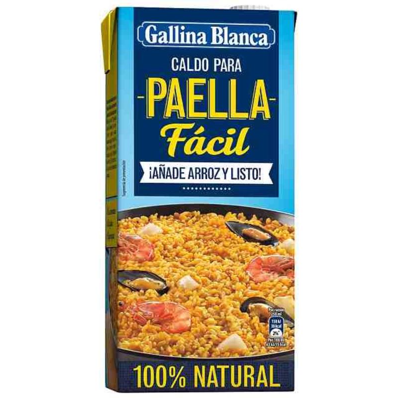 CALDO PAELLA LIQUIDO G.B.CASERO BRICK-1.L.