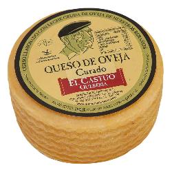 QUESO OVEJA CASTUO PURO CURADO PIEZA GRANDE X KG