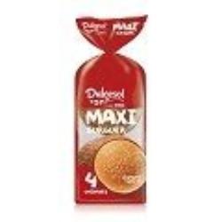 PAN DULCESOL BURGUER MAXI B/4 UD 300GR