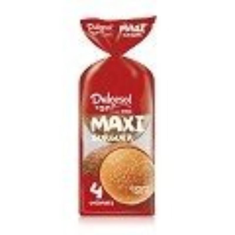 PAN DULCESOL BURGUER MAXI B/4 UD 300GR