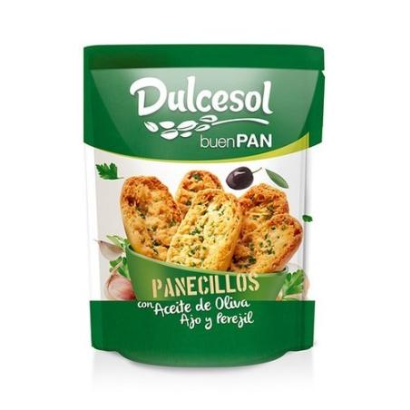 PAN DULCESOL PANECILLOS AJO Y PEREJIL B/160 GR