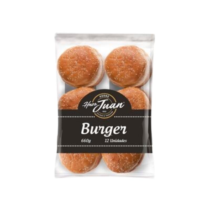 PAN DULCESOL H.JUAN  MAXI BURGUER B/12.UD 900GR