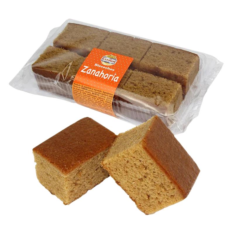 DULCESOL BIZCOCHO CODAN LINGOTE ZANAHORIA P/360 GR