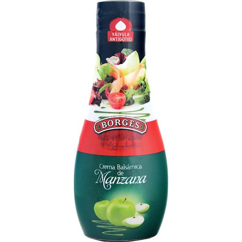 VINAGRE CREMA MANZANA VERDE BORGES 400.ML.