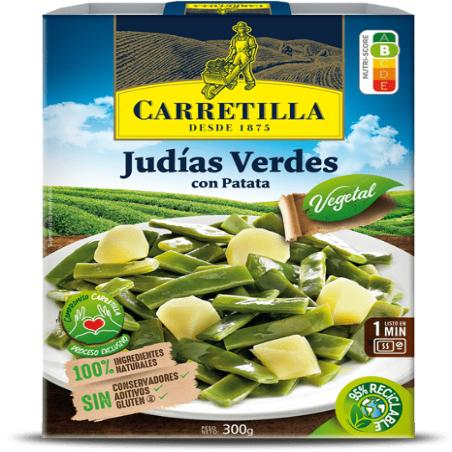 JUDIAS VERDES CARRETILLA C/PATATAS P/300 GR