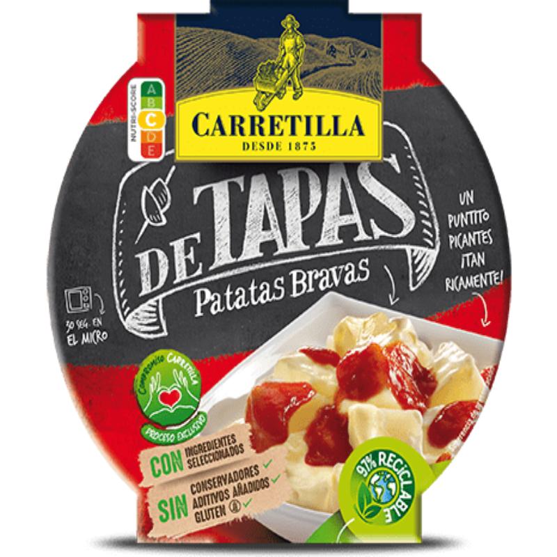 PATATAS BRAVAS CARRETILLA TAPAS T/280 GR