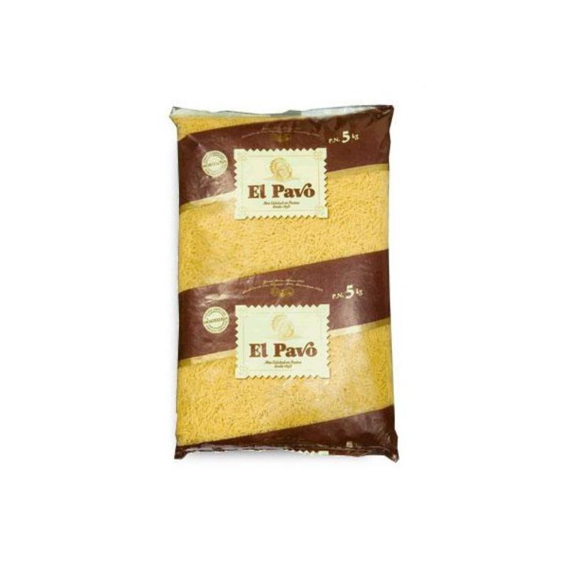 FIDEO EL PAVO CALIBRE/0 B/ 5 KG