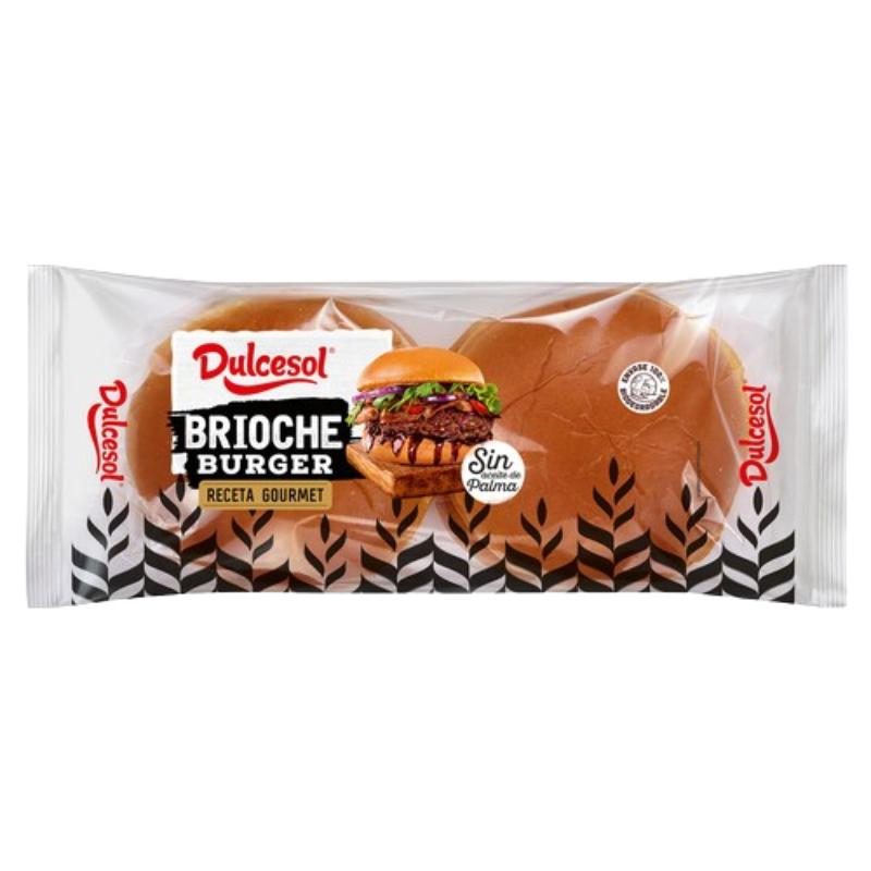 PAN DULCESOL BURGUER BRIOCHE GOURMET B/4 UD