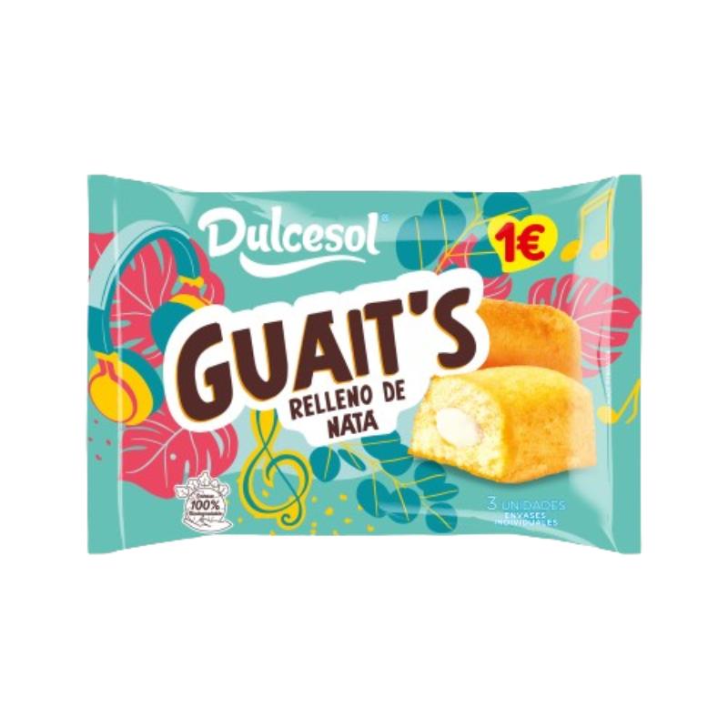 DULCESOL GUAIT´S RELL. NATA P/3 UD 135GR 1€