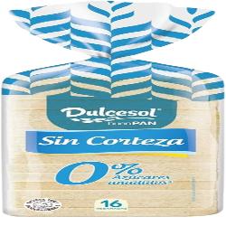 PAN DULCESOL MOLDE BLANCO S/C 0% AZUCARE B/350 GR
