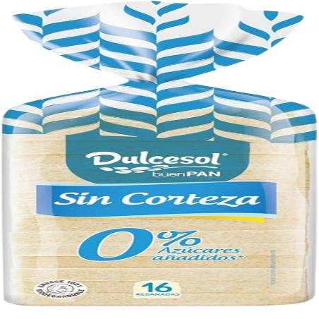 PAN DULCESOL MOLDE BLANCO S/C 0% AZUCARE B/350 GR