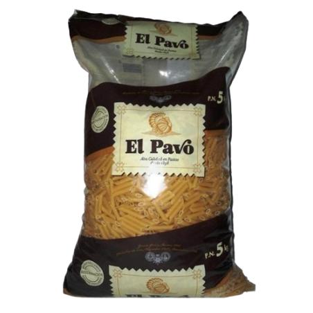 MACARRONES EL PAVO LISO B/5 KG