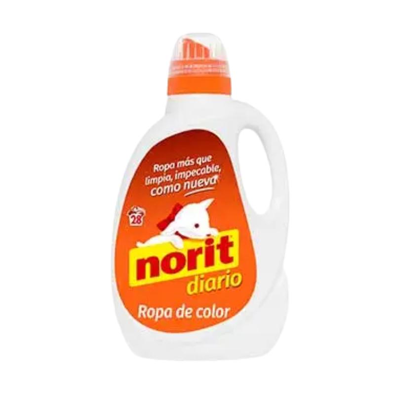 DETERGENTE NORIT LIQ. COLORES 28 LAV.B/1500 ML
