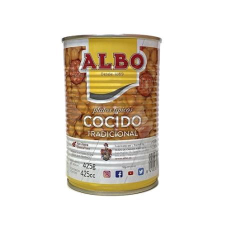 COCIDO DE GARBANZOS ALBO L/425 GR