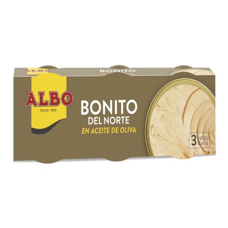 ATUN ALBO CLARO A/OLIVA (OJO 48GR) BLANCOPACK-3+1