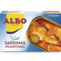 SARDINILLAS ALBO (OJO)S/ PICANTONAS  L/82 GR