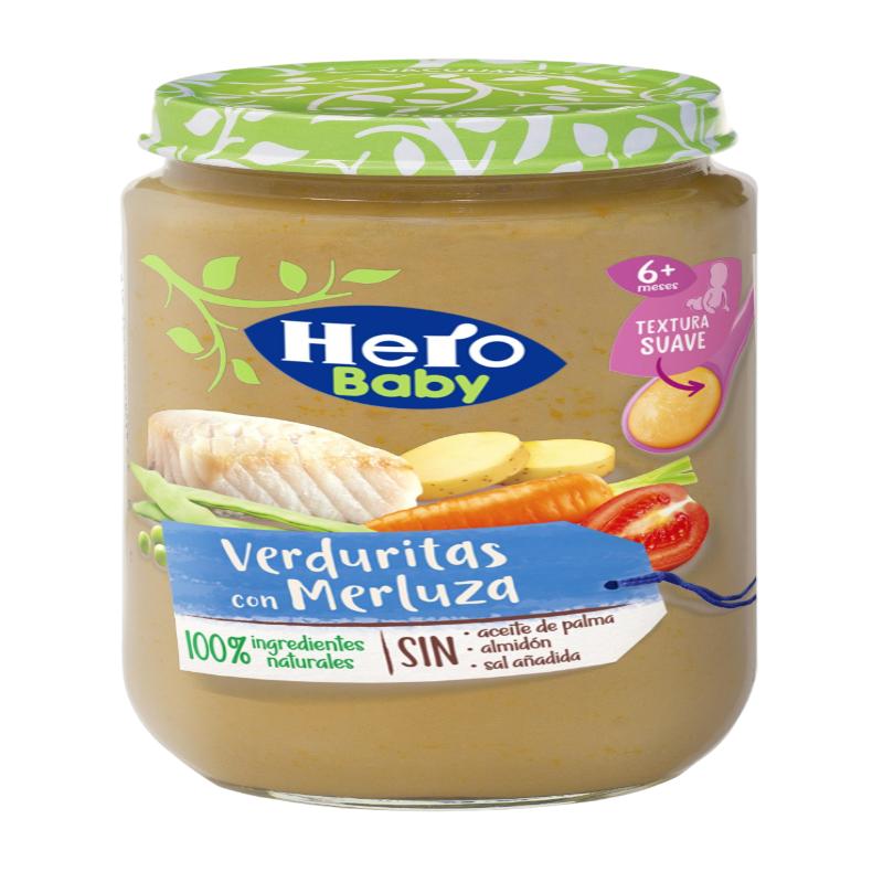 POTITO HERO MERLUZA/VERDURAS T/C 235 GR