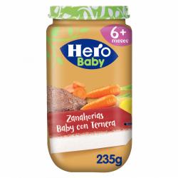 POTITO HERO BABY ZANAHORIA CON TERNERA T/C 235 GR