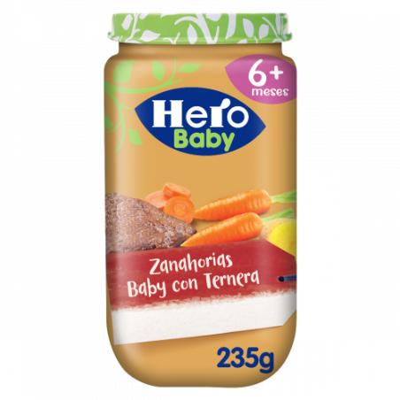 POTITO HERO BABY ZANAHORIA CON TERNERA T/C 235 GR