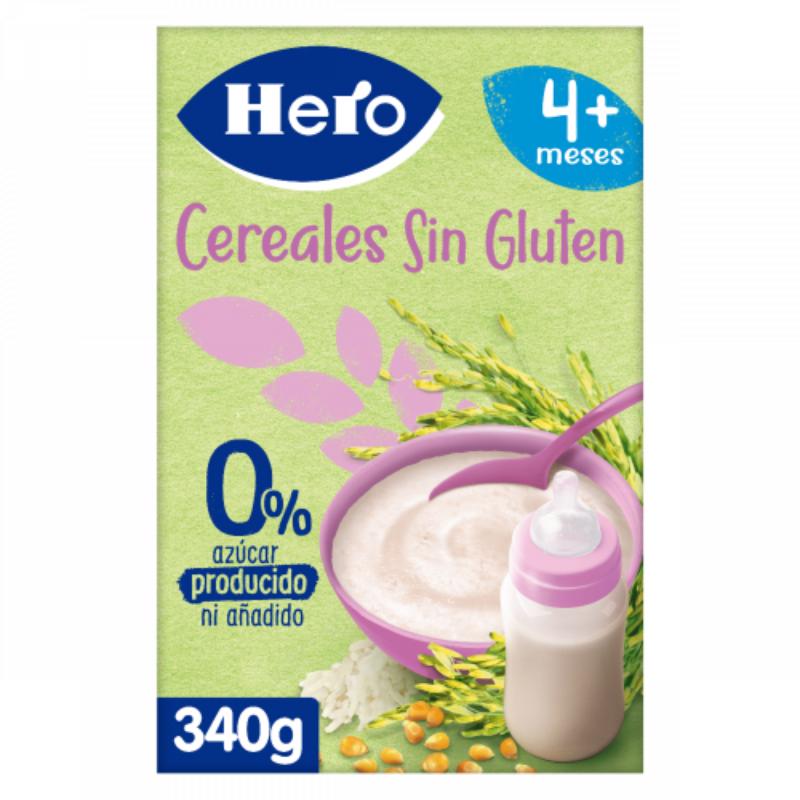 PAPILLA HERO CEREALES SIN GLUTEN 0% P/340 GR
