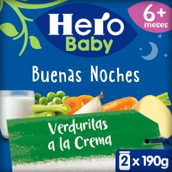 POTITO HERO B/N CREMA/ VERDURA P/2 UD