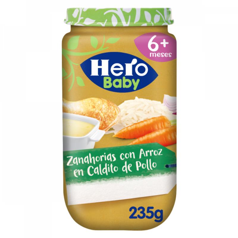 POTITO HERO ZANAHORIA C/ARROZ E/CALDITO T/C 235