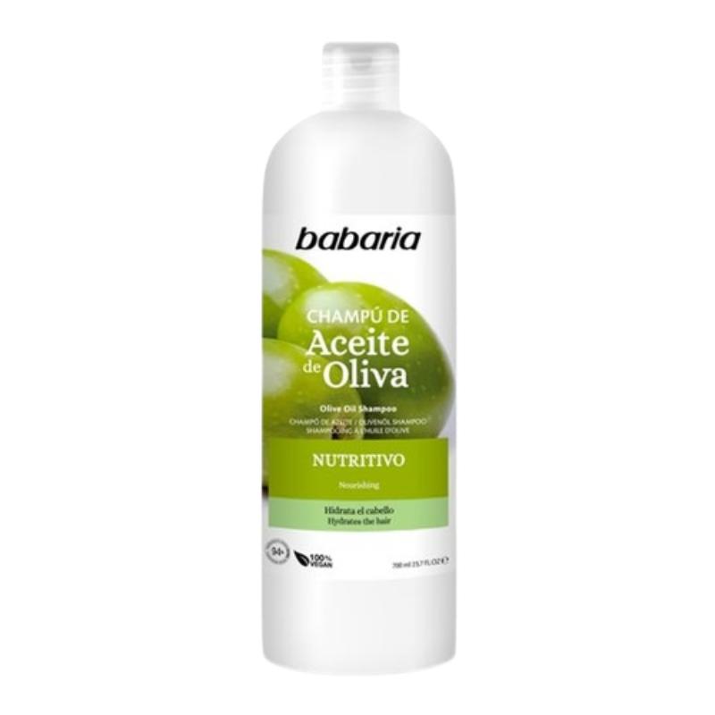 CHAMPU BABARIA ACEITE OLIVA NUTRITIVO  BOTE 700 ML