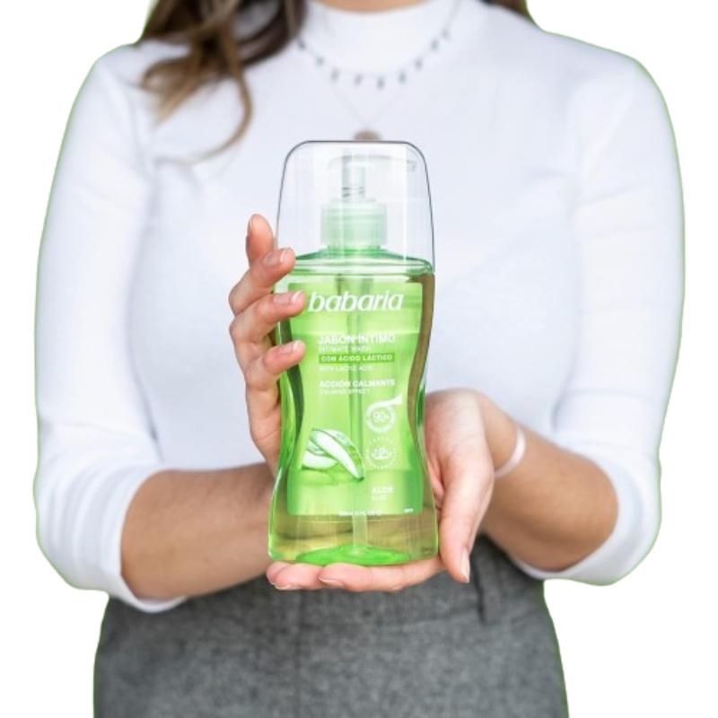 JABON INTIMO BABARIA ALOE B/300 ML