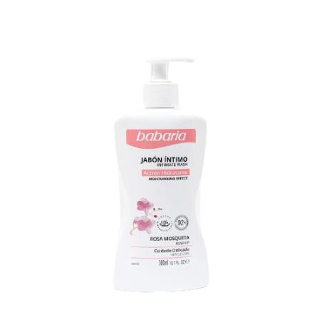 JABON INTIMO BABARIA ROSA MOSQUETA B/300 ML