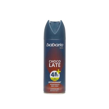 DESODORANTE BABARIA MEN CHOCOLATE SP/200 ML