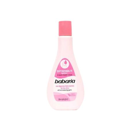QUITAESMALTE UÑAS BABARIA BOTELLA 200 ML