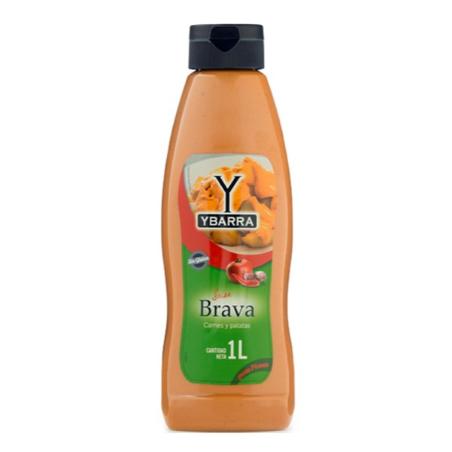 SALSA BRAVA YBARRA  BOTELLA 1 LITRO