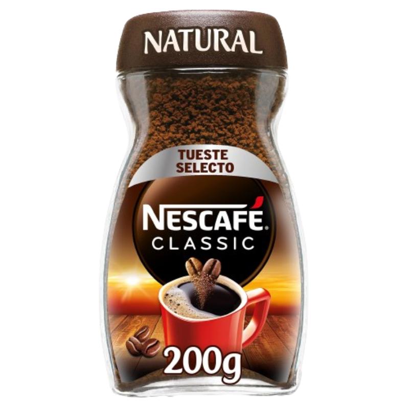 CAFE NESCAFE NATURAL SOLUBLE CLASSIC T/C 200 GR