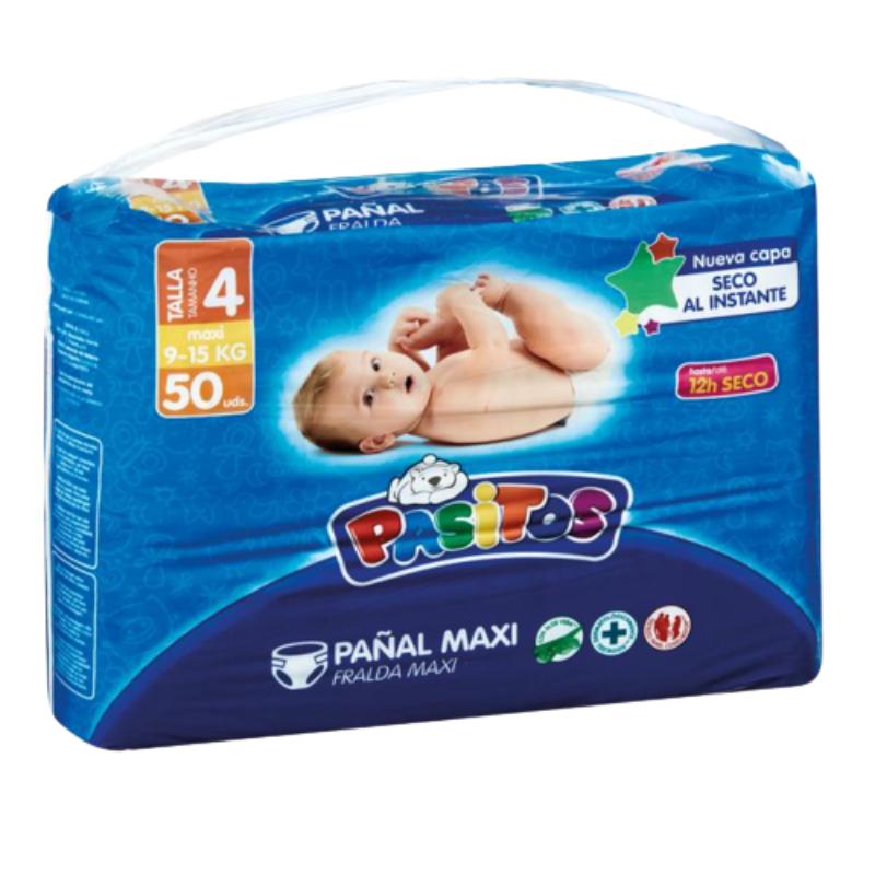 PAÑAL PASITOS T/4 9-15 KG P/50 UD