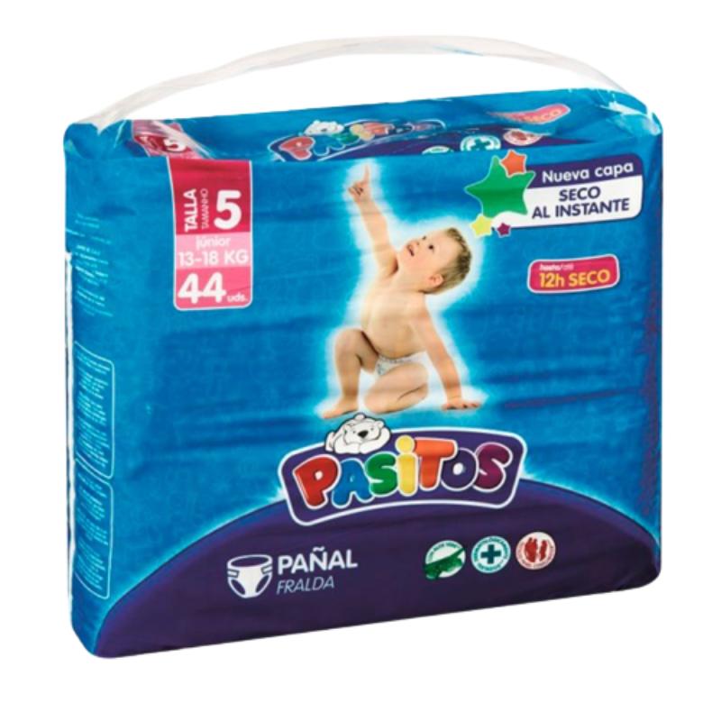 PAÑAL PASITOS T/5 13-18 KG P/44 UD
