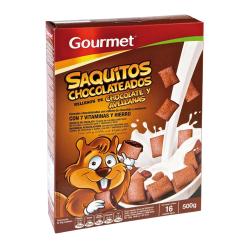 CEREALES GOURMET RELLENOS CHOCOLATE P/500GR
