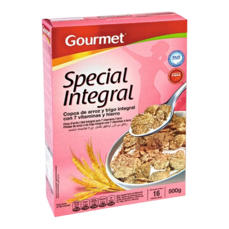 CEREALES GOURMET SPECIAL INTEGRAL  P/500 GR