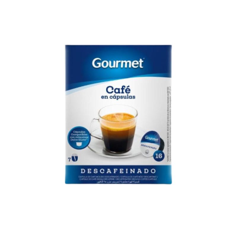 DESCAFEINADO GOURMET COMPATIBLE DOLCE E/16 UD
