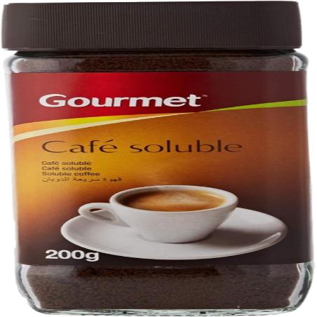 CAFE GOURMET SOLUBLE NATURAL BOTE B/200 GR