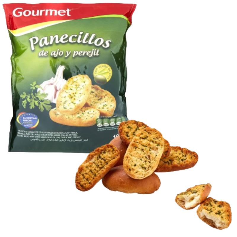 PAN TOSTADO GOURMET PANECILLO AJO/PEREJIL B/160 GR