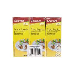 NATA COCINA 15% GOURMET 200 ML PACK-3 UD