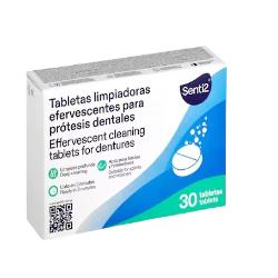 TABLETAS LIMPIADORAS PROTESIS DENTALES P/30 UD  