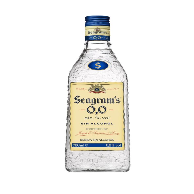 GINEBRA SEAGRAMS 0.0% BOTELLA 700.ML.