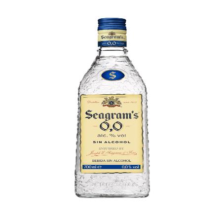 GINEBRA SEAGRAMS 0.0% BOTELLA 700.ML.