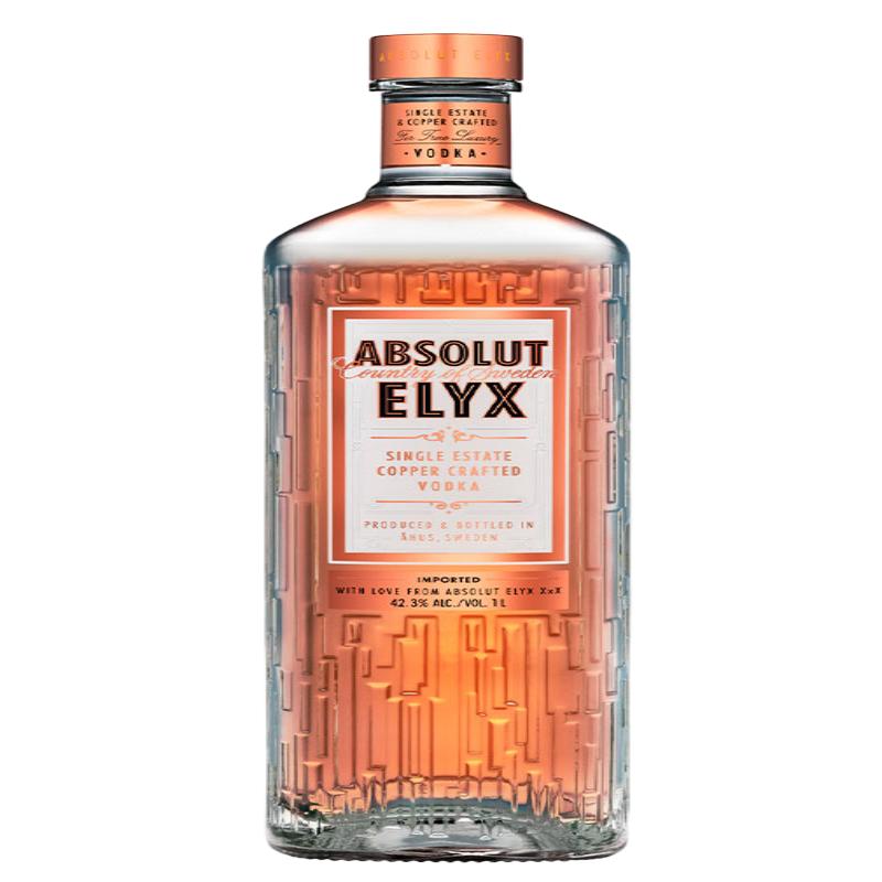 VODKA ABSOLUT ELYX-PREMIUM 42.3% BOT/1.LITRO