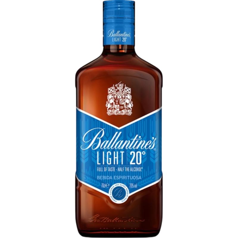 WHISKY BALLANTINES LIGHT-20º BOT/70.CL.